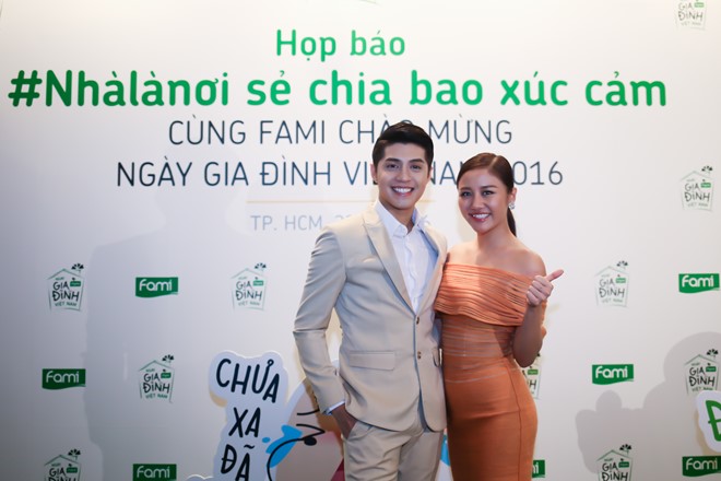 Noo Phước Thịnh, Văn Mai Hương tại buổi họp báo ra mắt “Nhà là nơi sẻ chia bao xúc cảm”