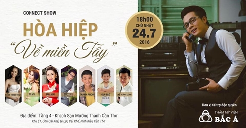 Thẩm mỹ viện Bắc Á (Cần Thơ)  thành công vang dội cùng  ConnectShow Hòa Hiệp Về Miền Tây