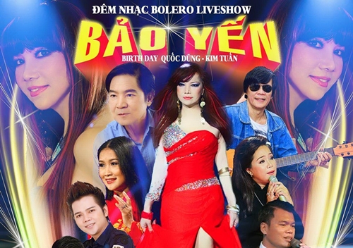 Bảo Yến làm liveshow mừng sinh nhật nhạc sĩ Quốc Dũng & Kim Tuấn