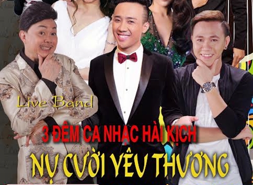 Các danh hài Chí Tài, Trấn Thành và Anh Đức sẽ tái ngộ khán giả tại sân khấu The V Show tuần này