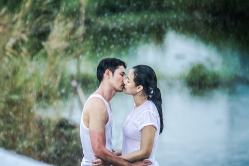 Huy Khánh và Maya trong phim 'Xóm trọ 3D'