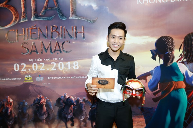 Bạch Công Khanh tại buổi ra mắt phim