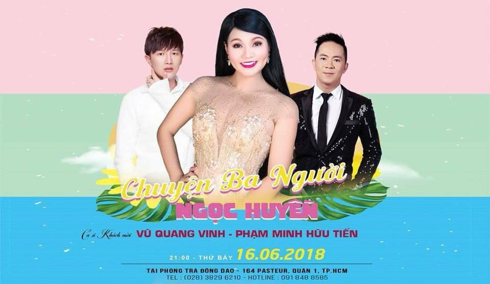 Poster đêm nhạc Chuyện ba người