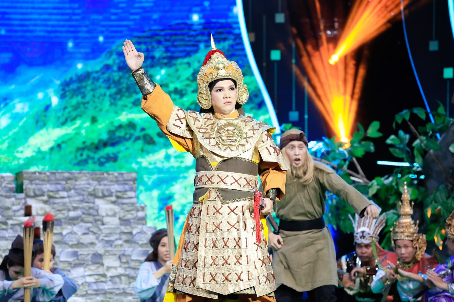 Minh Truong dat giai 3 voi tiet muc Hắc Đế sử thi (16)