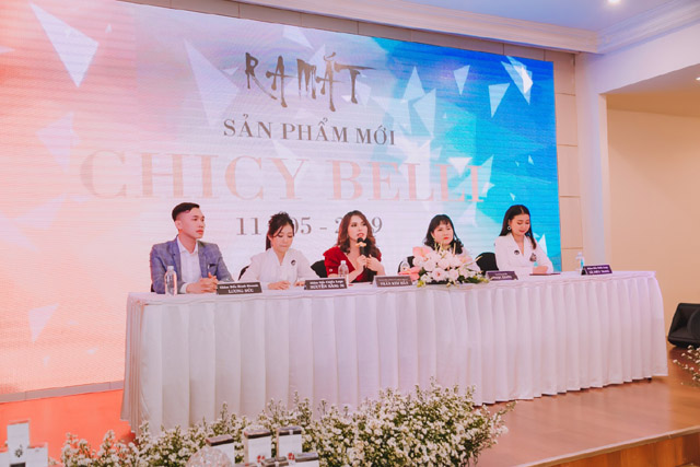 Công ty Chicy Belli chính thức ra mắt thương hiệu mỹ phẩm từ thiên nhiên