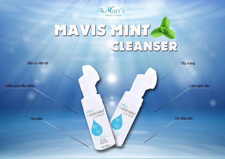 Sữa rửa mặt Mavis Mint Cleanser