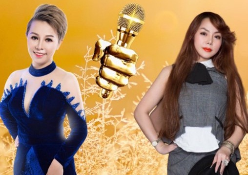 2 chị em ca sĩ Cindy Trần và Trần Khánh Hồng