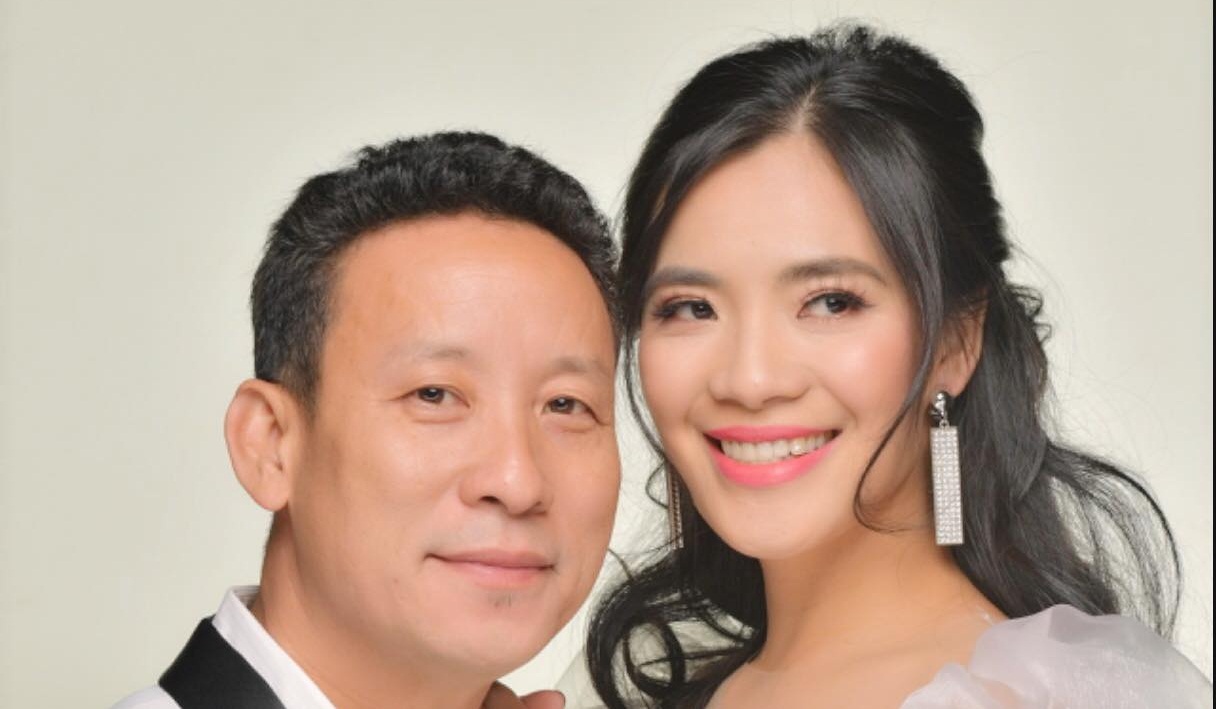 Vợ chồng hoa hậu Mỹ Uyên và doanh nhân Tommy Nguyễn