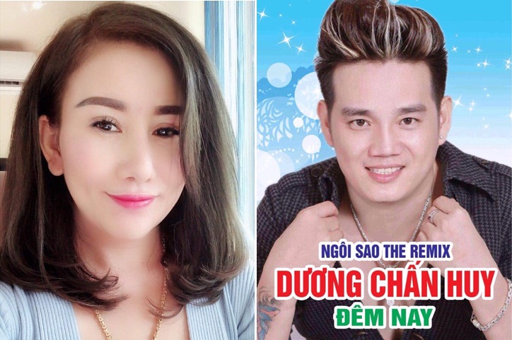 Doanh nhân Dương Thùy Hương và ca sĩ Dương Chấn Huy