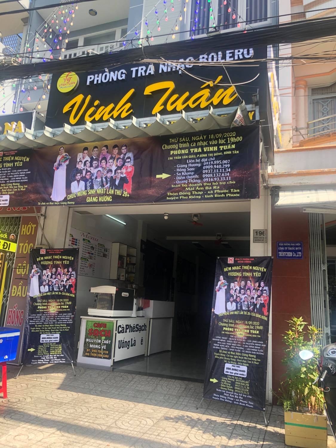 Dem nhac Huong tinh yeu SK Vinh Tuan 1