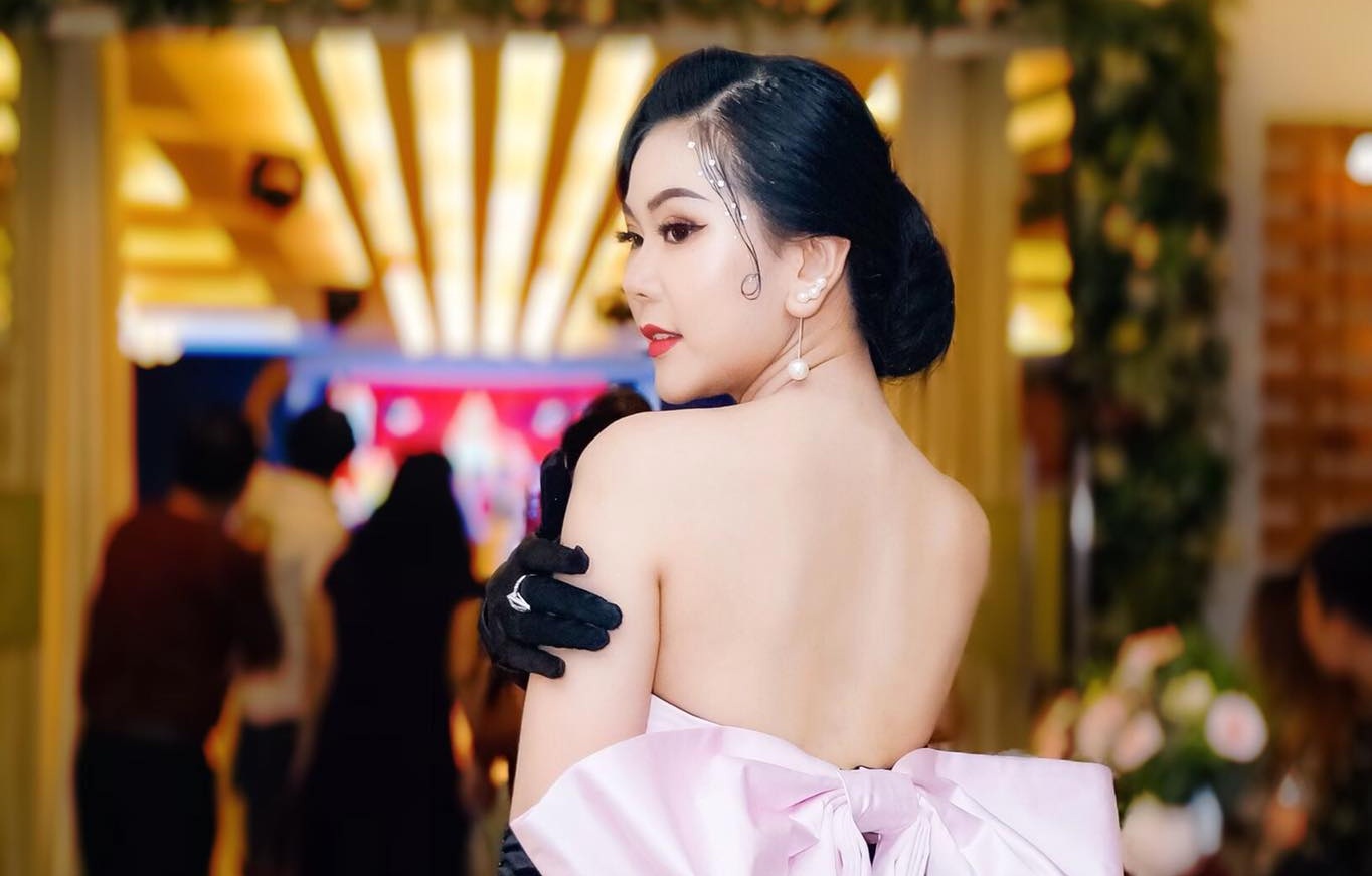 Hoa hậu Nguyễn Thụy Thanh Tuyền tại sự kiện Dạ Vũ Cách Tân