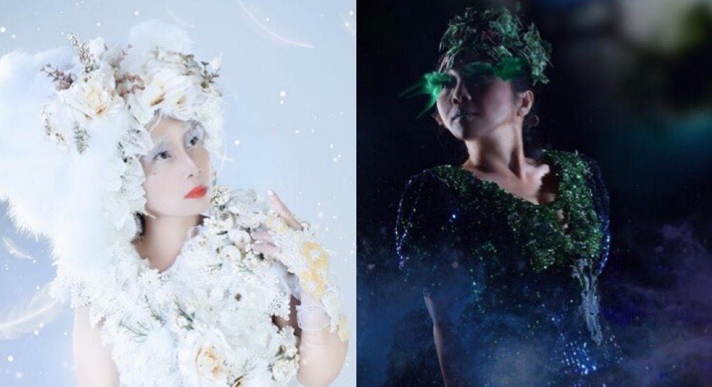 Ca sĩ Đức Xuân trong bộ ảnh Halloween 2021