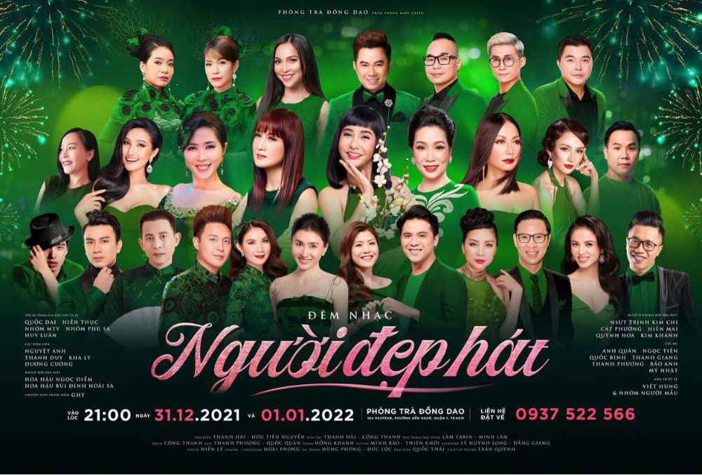 50 nghệ sĩ nổi tiếng chào mùa Xuân mới trong đêm nhạc “Người đẹp hát”
