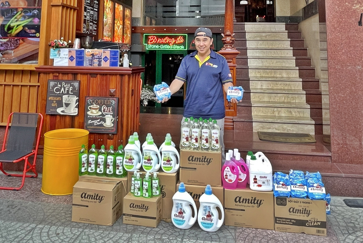 MC Quyền Linh là người sáng lập thương hiệu Amity