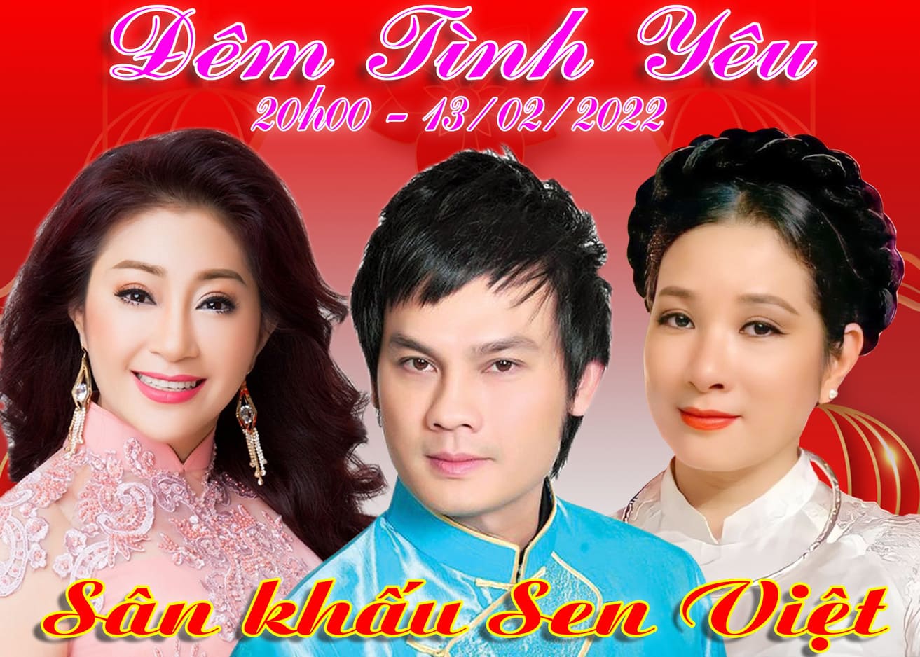 3 NSƯT (từ trái sang): Thoại Mỹ, Kim Tiểu Long, Thanh Thanh Hiền