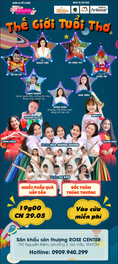 Chuong trinh The gioi tuoi tho standee