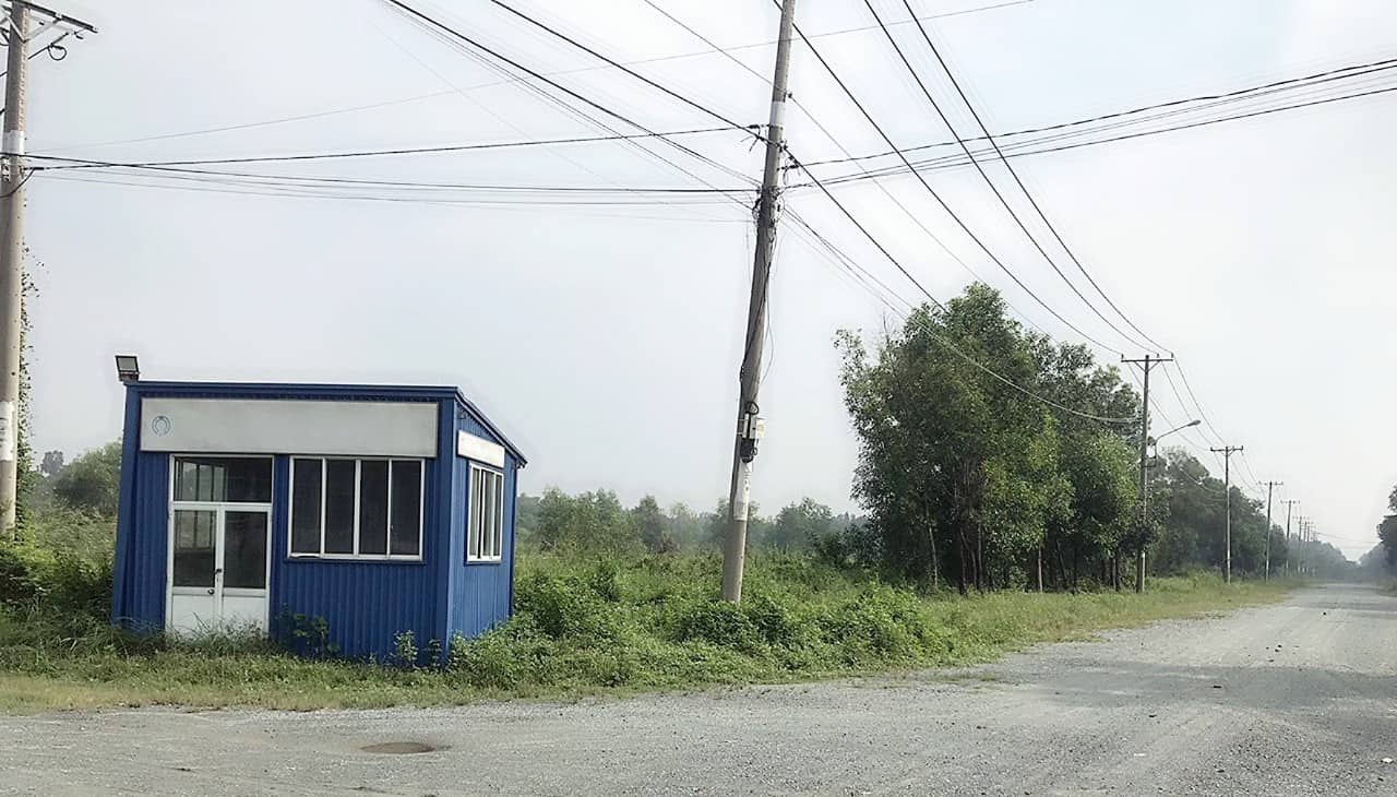 1 góc Khu công nghiệp An Hạ do Công ty Nhựt Thành làm chủ đầu tư