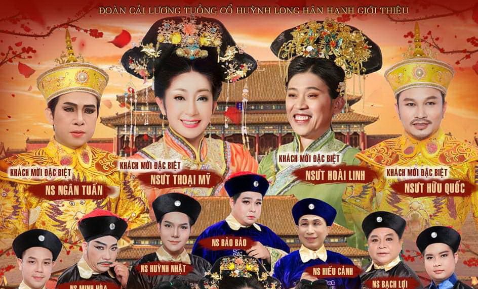Hoài Linh bất ngờ hội ngộ Thoại Mỹ, Hữu Quốc, Bình Tinh trong Hoàn Châu Cách Cách