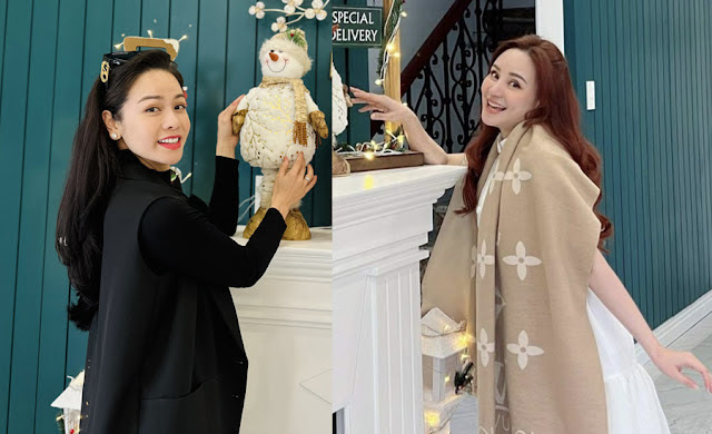 Vy Oanh, Nhật Kim Anh đến check in Lynn Villa hơn 30 tỷ của Kiều Linh