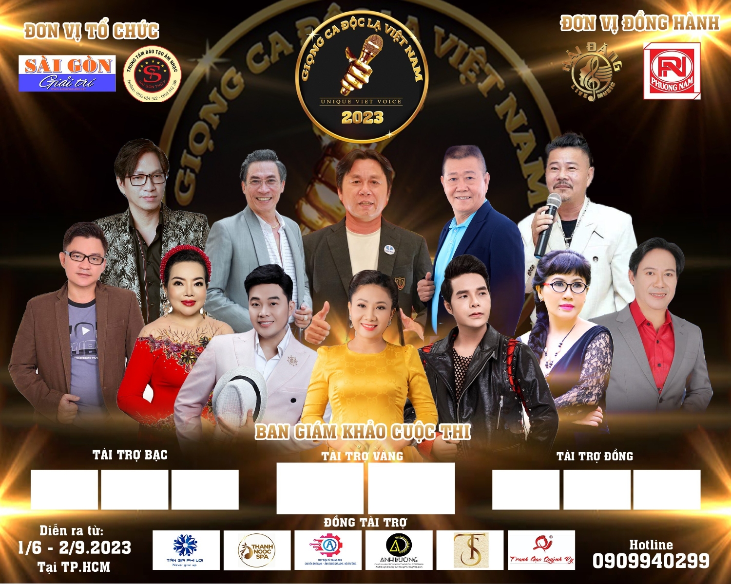 Cuoc thi Giong ca doc la VN 2023 BGK