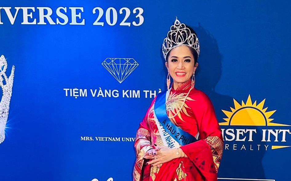 Tân Á hậu Phu nhân Việt Nam Thế Giới 2023 Tracy Nguyễn