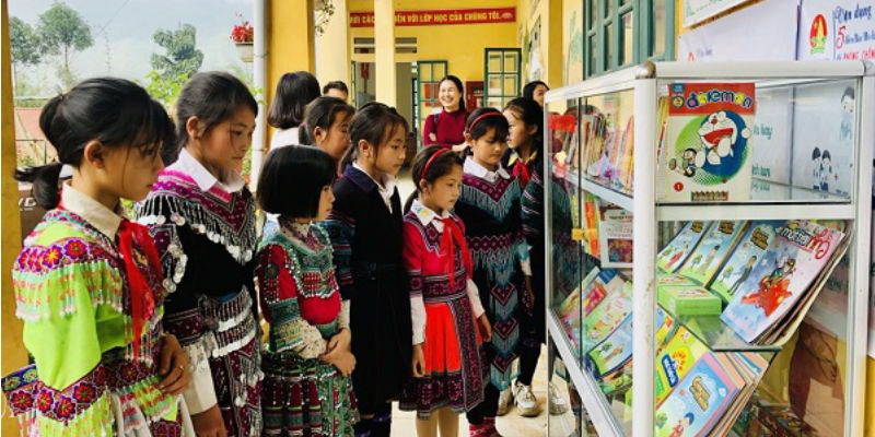 Hành trình thực hiện “Nghìn cuốn sách - Triệu ước mơ” cho học sinh của OKVIP