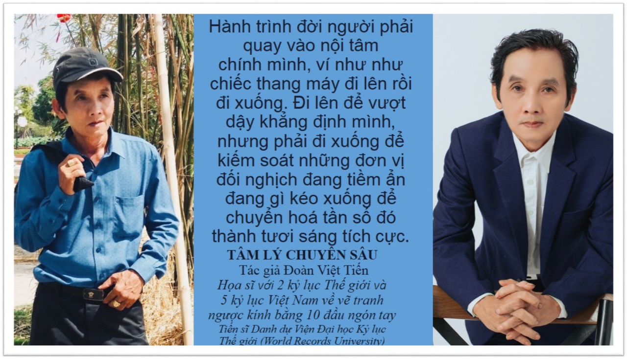 Những phát ngôn đầy triết lý nhân sinh quan của Họa sĩ -Kỷ lục gia Thế giới Đoàn Việt Tiến