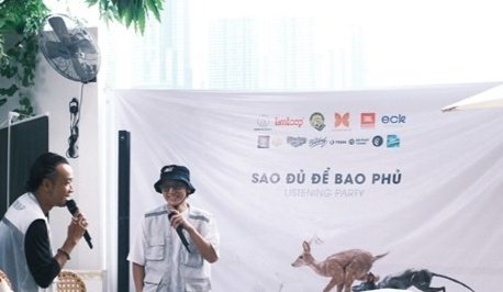 Lần đầu tiên Rapper Datmaniac ra mắt album và lưu diễn để đổi rác mang về tái chế