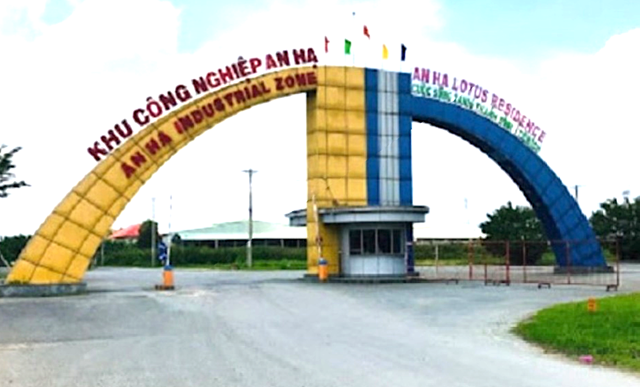 Khu công nghiệp An Hạ do Công ty Nhựt Thành làm chủ đầu tư