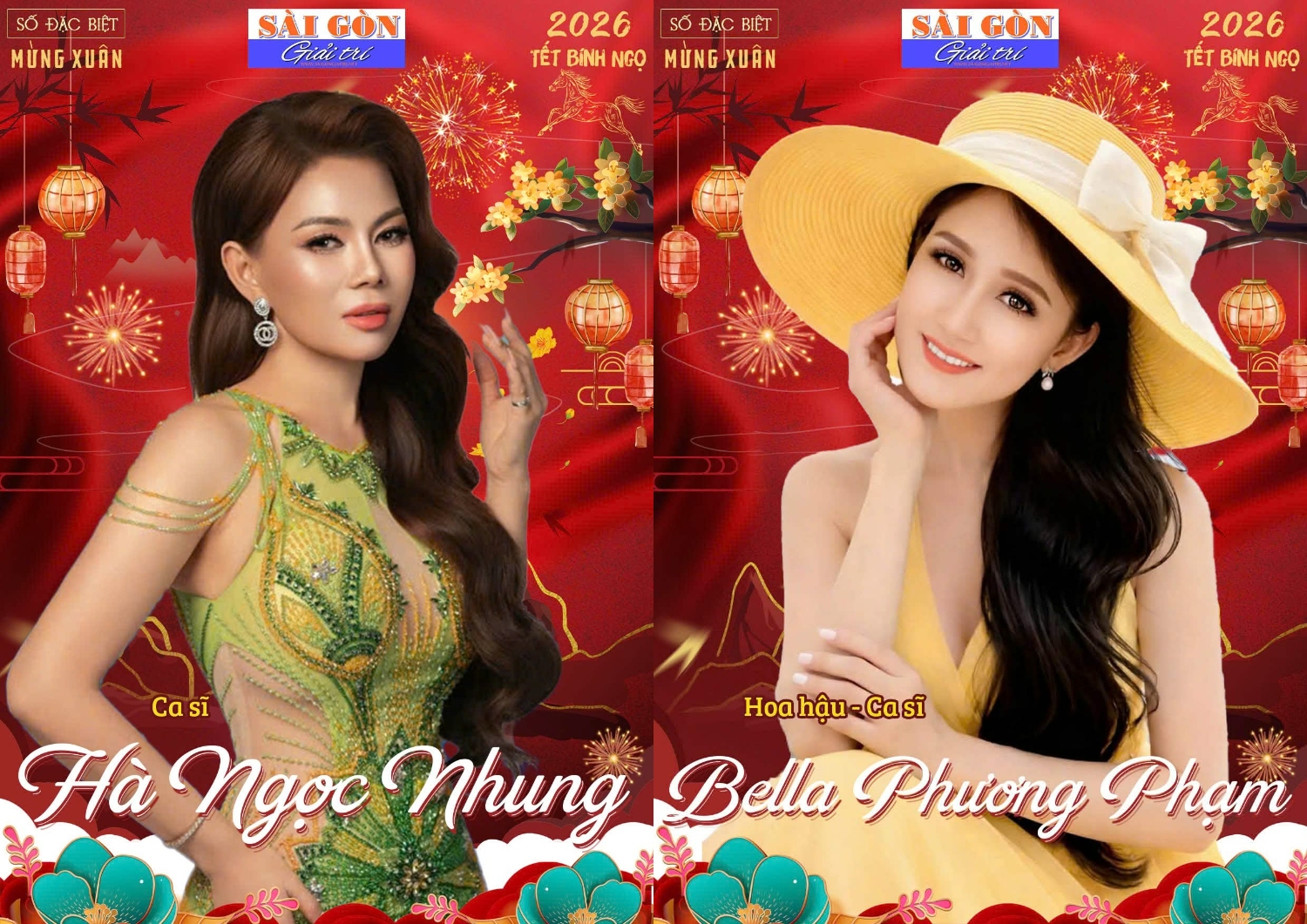 Ca sĩ hải ngoại Hà Ngọc Nhung và Hoa hậu - ca sĩ Bella Phuong Pham