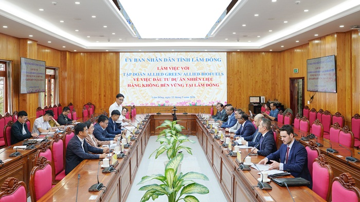 Đề xuất đầu tư tổ hợp sản xuất nhiên liệu hàng không bền vững tại Lâm Đồng